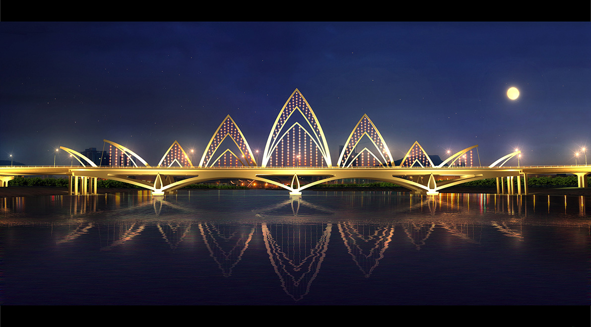 九(jiu)龍江(jiang)北港主橋(qiao)