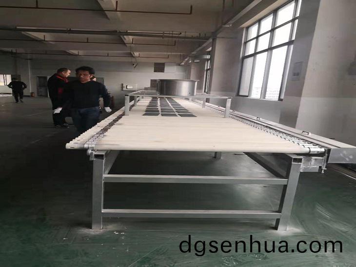 公(gong)司第一條自動化生産線投産試運行